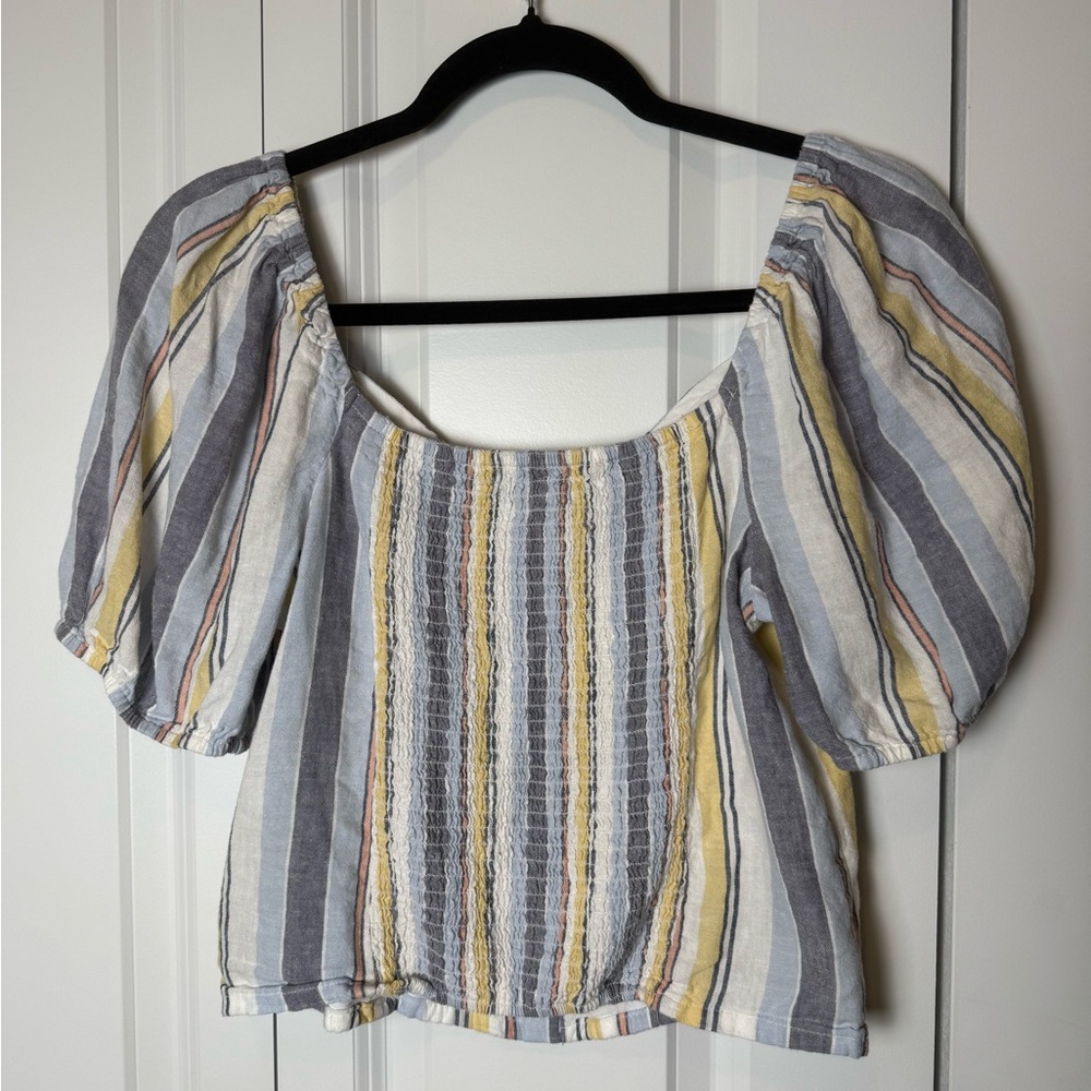 Abercrombie & Finch Linen blend top - Picture 7 of 8